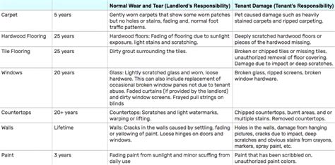 What is considered normal wear and tear? - Lambert Investments Inc.