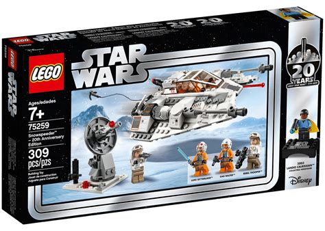 LEGO Star Wars Snowspeeder - 20th Anniversary Edition Set 75259 - US