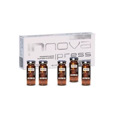 Innova Press Fill Up Eccos Cosméticos 5 unidades de 8ml na Multiterapias