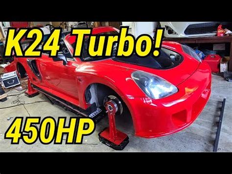 450HP K24 MR2 Spyder Ride Along And Corner Balance YouTube