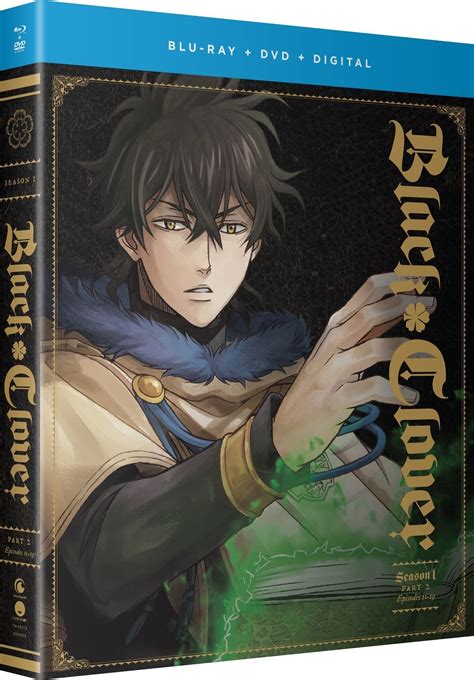 Black Clover Season 1 Part 2 Blu Ray DVD Crunchyroll Store