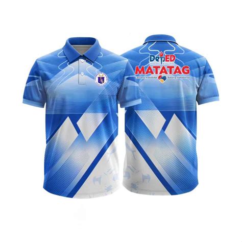 DEPED MATATAG POLO SHIRT UNIFORM FULL SUBLIMATION POLO Shirt FOR WOMEN