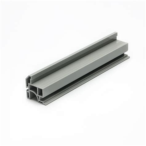 Rigid Pvc Grey Extruded Pvc Profile Custom Plastic Extrusions