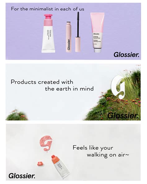 Glossier Billboard Tagline On Behance