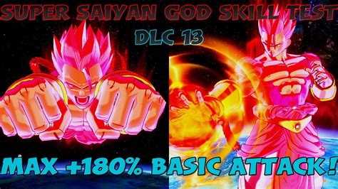 Dragon Ball Xenoverse 2 Super Saiyan God Skill Test Dlc 13 2021 Youtube