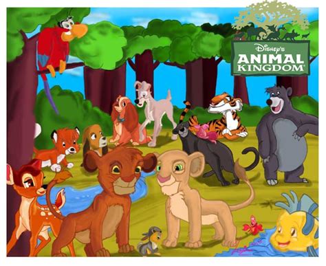 20 Disney Animals Kingdom Cartoon Wallpaper