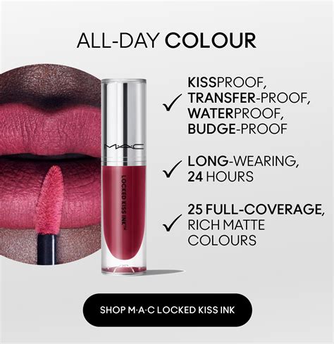 Lipstick Lover Meet Our NEW MAC Locked Kiss Ink MAC Cosmetics