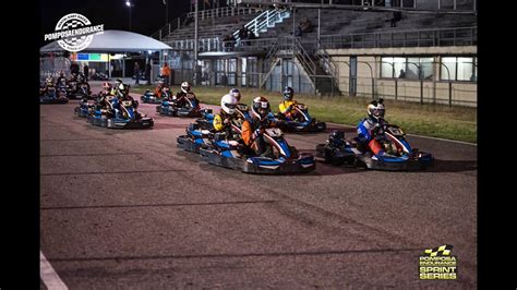 POMPOSA SPRINT SERIES 2023 1 ROUND GARA 1 SWS KART YouTube