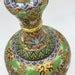 Gorgeous Cloisonn Enamel Vase Enameled Garlic Bulb Vase Garlic Head