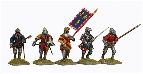 Perry Miniatures 28mm Hundred Years War Agincourt Foot Knights 1415