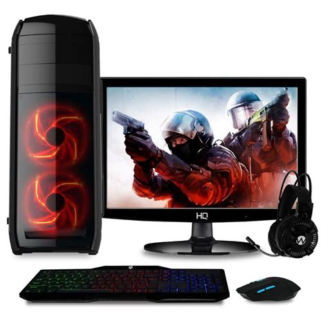 Computador Gamer Completo Monitor Led Intel Core I Gb Hd Gb