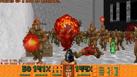 Doom Ii Junkfood Map Uv Pacifist In Youtube