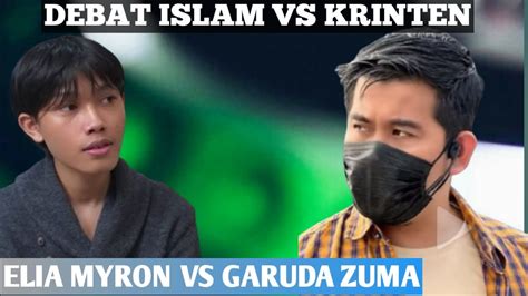 DETIK DETIK ELIA MYRON GEMENTAR DEBAT DENGAN GARUDA ZUMA TERBARU YouTube