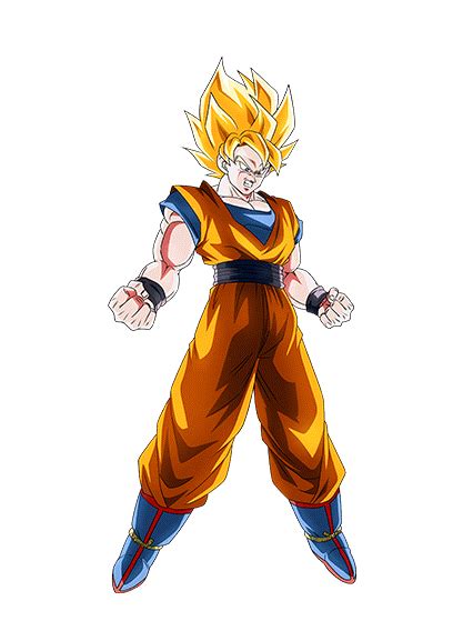 Goku Ssj 568px Render [dokkan Battle] By Maxiuchiha22 On Deviantart