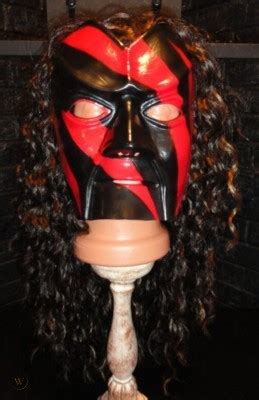 WWF Kane Classic Mask With Hair/Wig Vintage WWE | #135784005