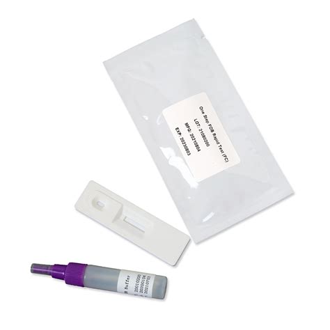 Fob Stool Test Fob Medical Reagent Rapid Fecal Occult Blood Kit