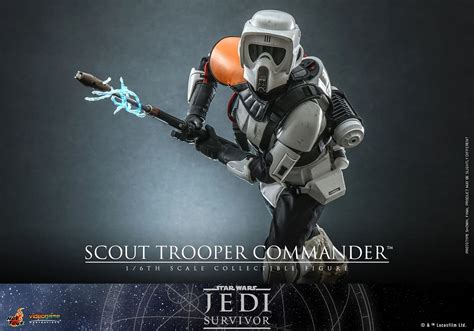 Star Wars Jedi Survivor Scout Trooper Commander Deploys At Hot Toys