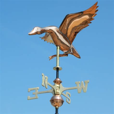 polished copper weathervane designs