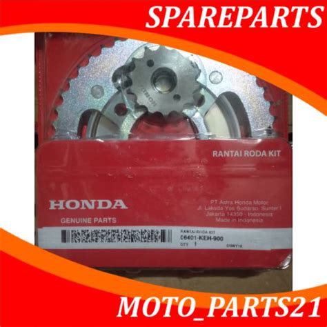 Jual Rantai Roda Kit Gear Set Original AHM Megapro Lama Megapro Primus