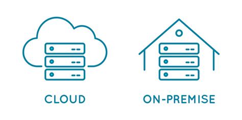 Hybrid Cloud Icon