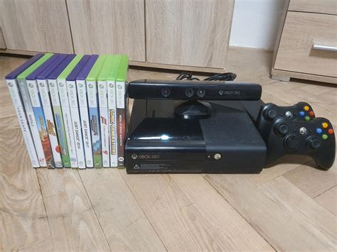 Xbox 360 kinect 2 ovladače 12 her Aukro