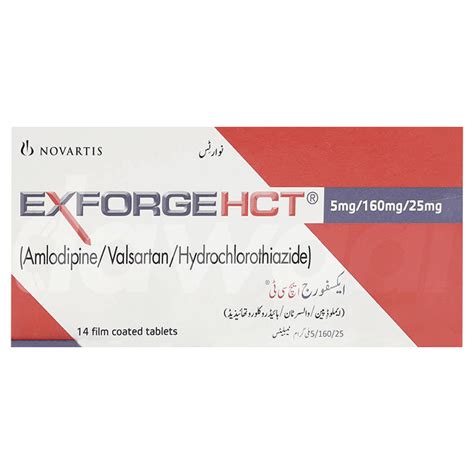 Exforge Hct Mg Tab Dawaai Uses Side Effect Price In Pakistan