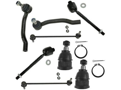 Front Ball Joint Sway Bar Link Tie Rod End Kit For 2006 2008 Honda