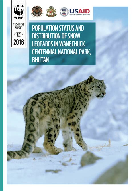 PDF Population Status And Distribution Of Snow Leopard In Wangchuck