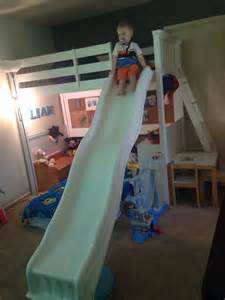 Bunk bed with slide | Bed with slide, Bunk bed with slide, Bunk beds