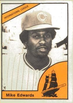 The Trading Card Database 1977 TCMA Columbus Clippers 5 Mike Edwards