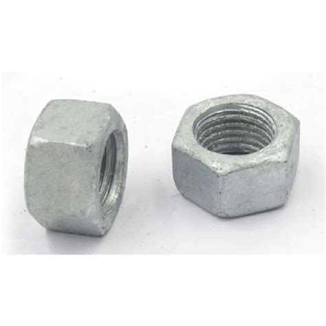 M M Hot Dip Galvanized Nut Hot Dip Galvanizing Hot Dip Galvanizing