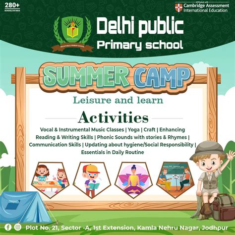 Summer Camp Delhi Public Primary School Jodhpur Dpps Jodhpur