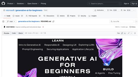 Github Generative Ai For Beginners Features Alternatives Toolerific