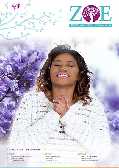 Adventist Women’s Ministries Southern Africa Sid Nurture Newsletters