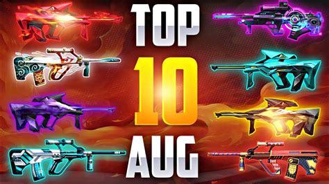 Top Aug Gun Skin Best Aug Gun Skin In Free Fire Ff Best Aug Gun