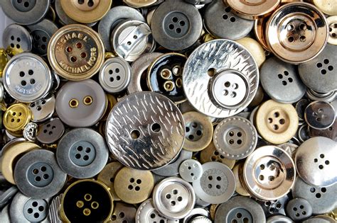 Metal Buttons Sewing - Free photo on Pixabay - Pixabay