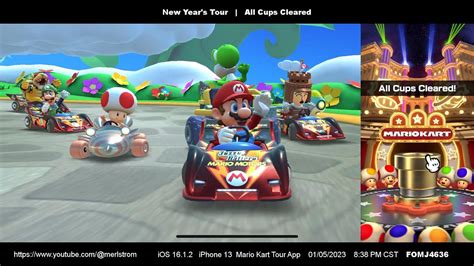 Mario Kart Tour New Years Tour Pauline Cup 3DS Piranha Plant Slide R