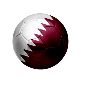 Flag Of Qatar Football National Flag PNG Transparent Images Free ...