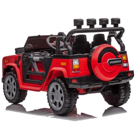 Mini Jeep Infantil Jipe Eletrico Carro Motorizado 12V Vermelho