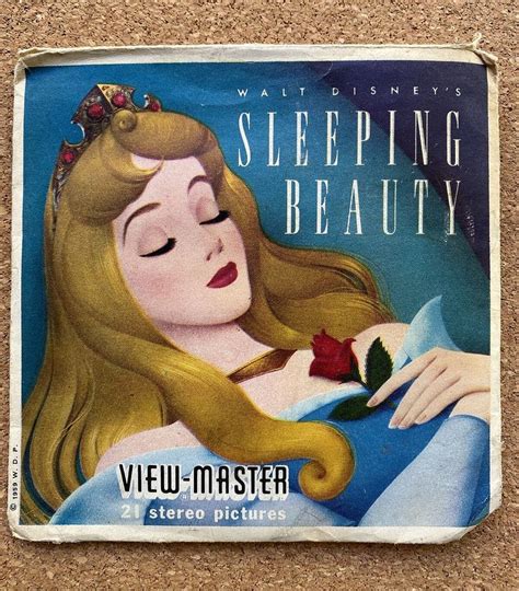 1959 Sleeping Beauty Walt Disney View Master Reel Set B308 Booklet 21