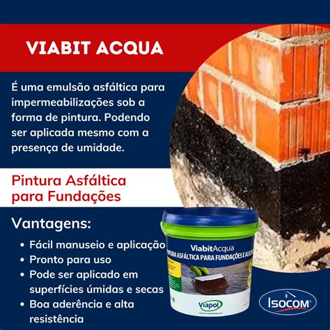 Viapol Ecol Kg Emuls O Asf Ltica Isocom Impermeabilizantes