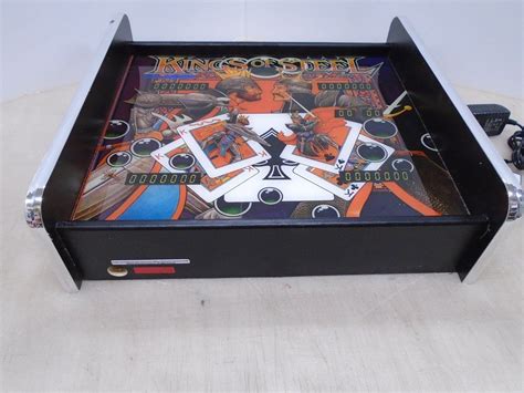 Bally Kings Of Steel Pinball Head LED Display Light Box Etsy Led