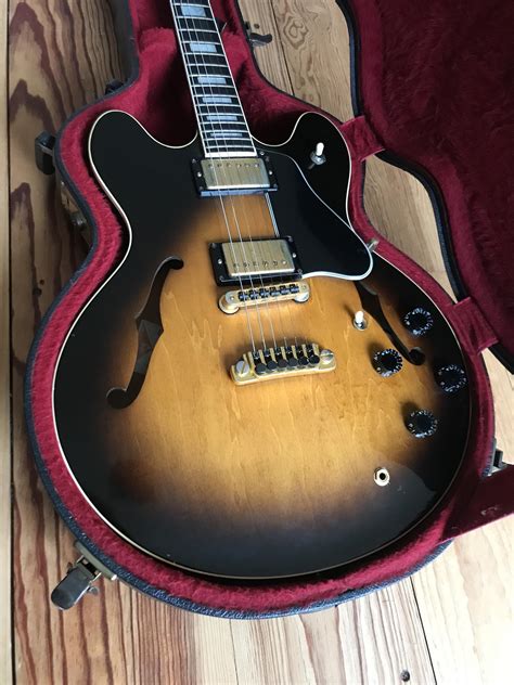 Gibson ES 247 1979 Sunburst Guitar For Sale Alleycat Relics