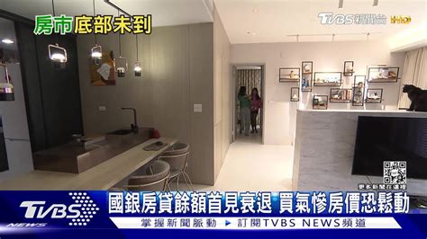 國銀房貸餘額首見衰退 買氣慘房價恐鬆動？ Tvbs 新聞影音 Line Today