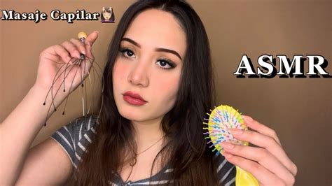 ASMR MASAJE CAPILAR PARA DORMIR EN CUESTIÓN DE MINUTOS CARO ASMR