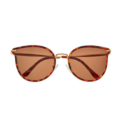 Kính Mắt Nữ Bertha Ladies Gold Tone Cat Eye Sunglasses Brsbr056c3