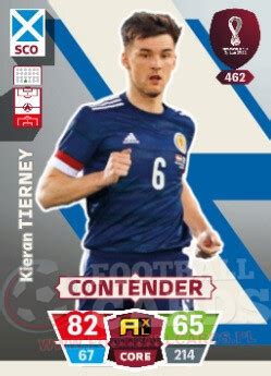 FIFA World Cup Qatar 2022 CORE Tierney 462 Footballcards