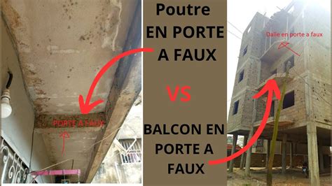 Quel Est La Difference En Une Poutre En Porte A Faux Et Une Dalle En