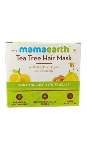 Herbal Mamaearth Tea Tree Hair Mask Packaging Size 200 Gm Type Of Packaging Jar At Rs 599