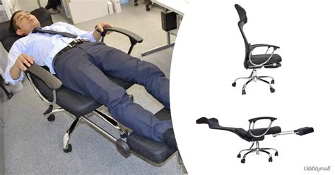 This Office Chair Lets You Take A Power Nap At Your Workplace